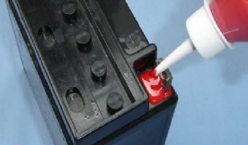 蓄电池用极柱胶